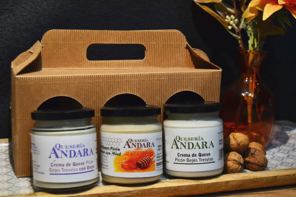 Pack de tres cremas de Queso